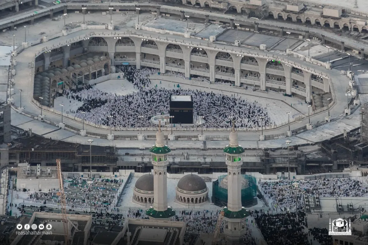 الحج والعمرة تحذر من التعامل مع المواقع غير الموثوقة التي تروج للحج - الصورة من موقع رئاسة شؤون الحرمين