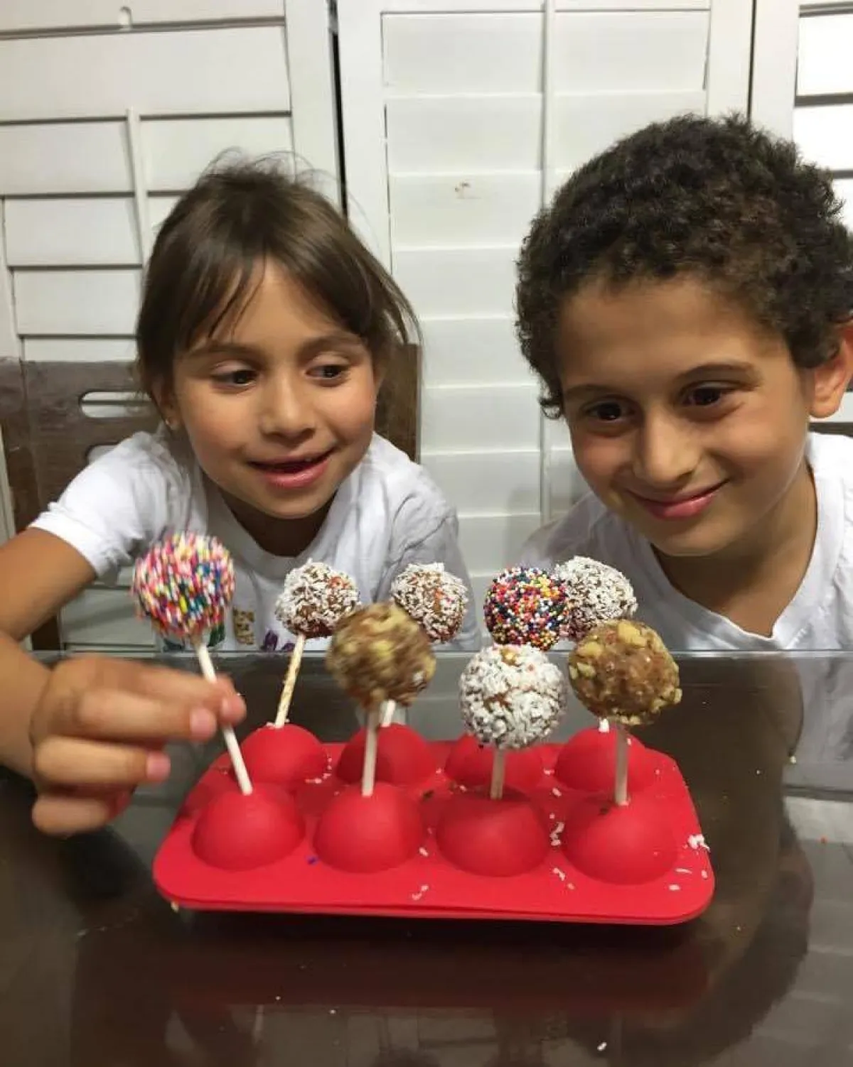 صورة لتمر العيد مع يحيي وبانة