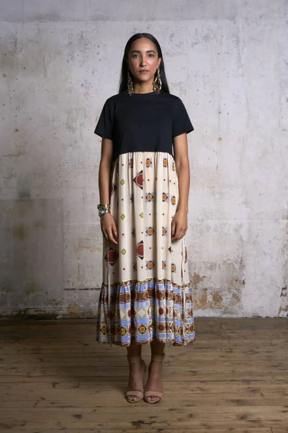 تنورة بليسيه باللون الأبيض من ألكساندر بلانك Alexandre Blanc 