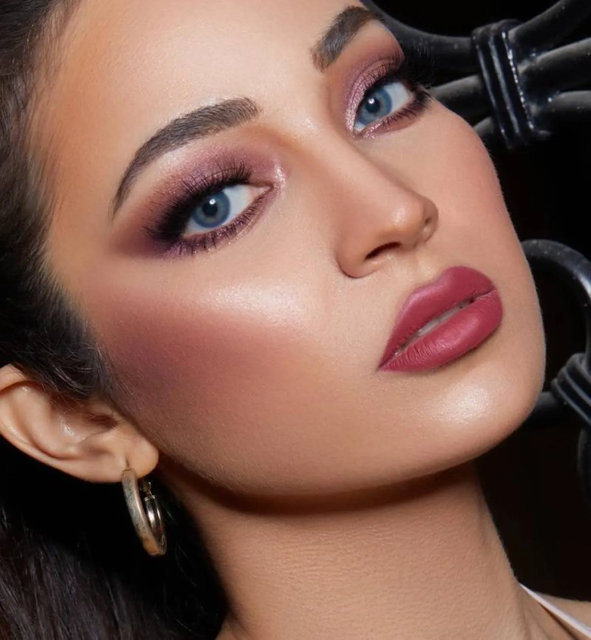 المكياج الملون