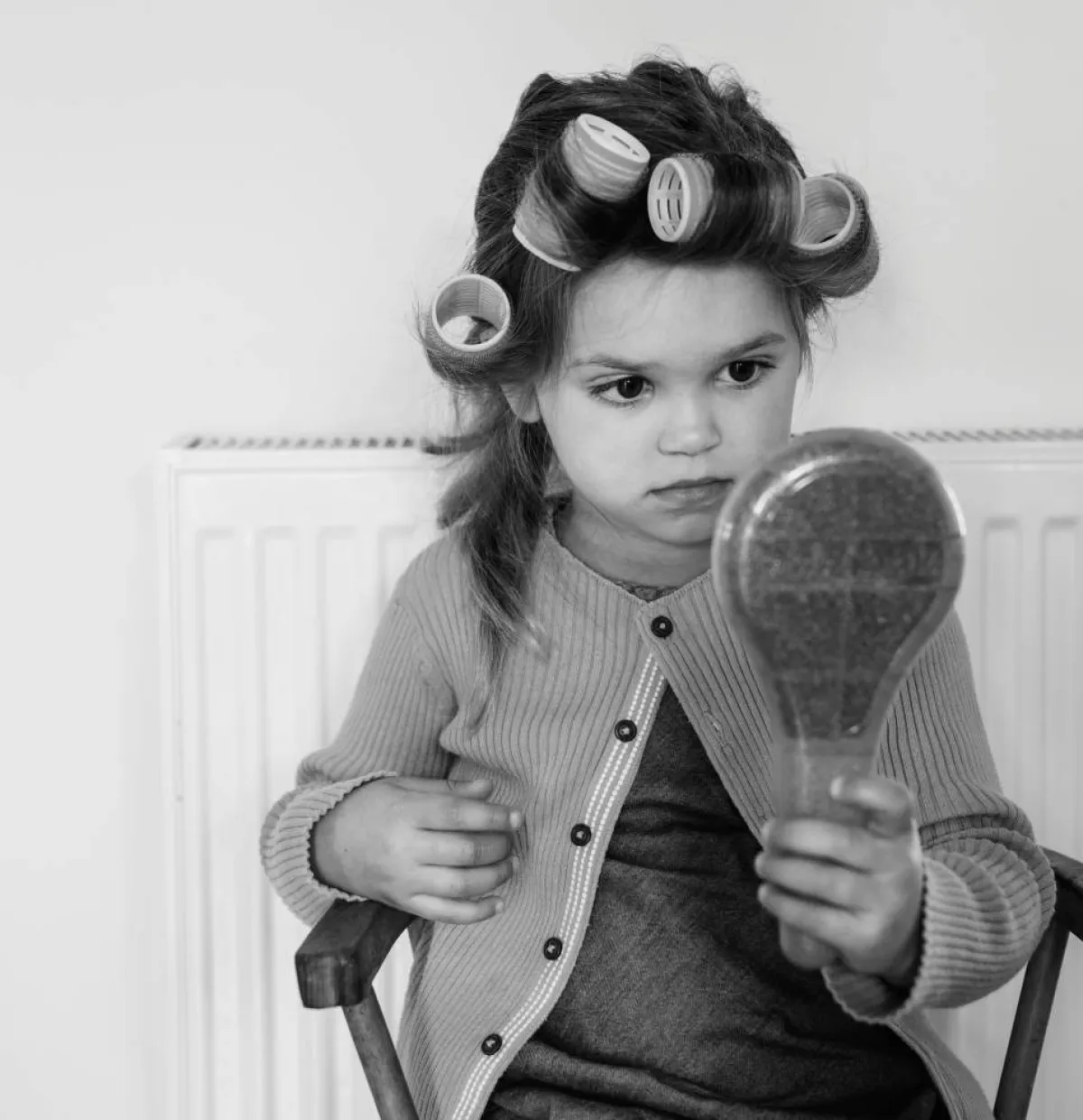 صورة لتصفيف شعر طفلة