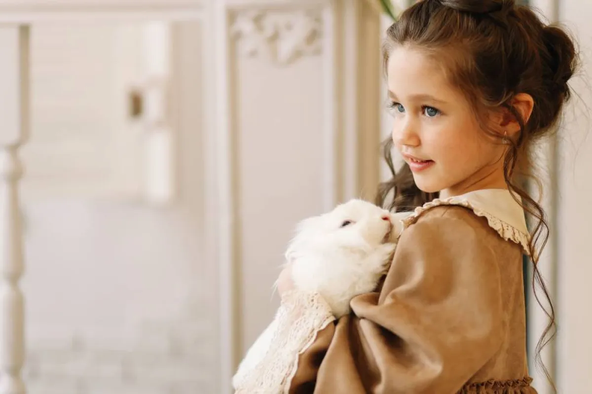 صورة لتصفيف شعر طفلة