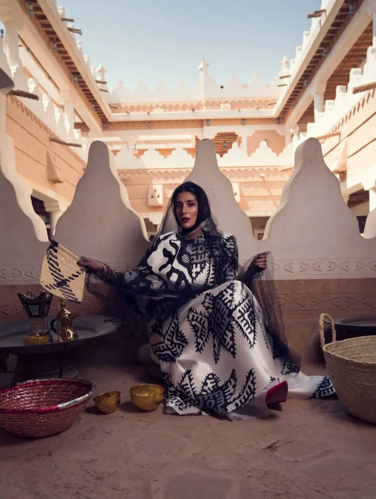 من تصاميم المصممة أروى العماري