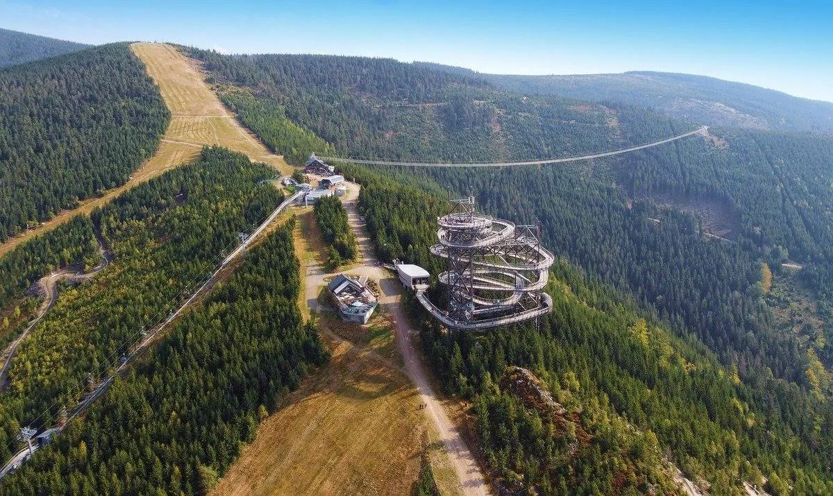 Sky Bridge.. أطول جسر مشاة معلق في العالم