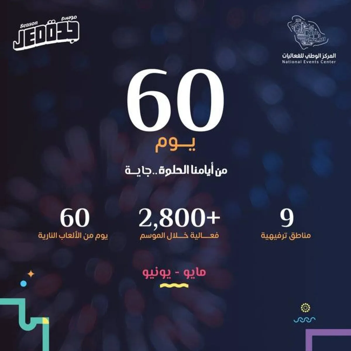 انطلاق موسم جدة 2022 اليوم - الصورة من حساب الموسم على تويتر