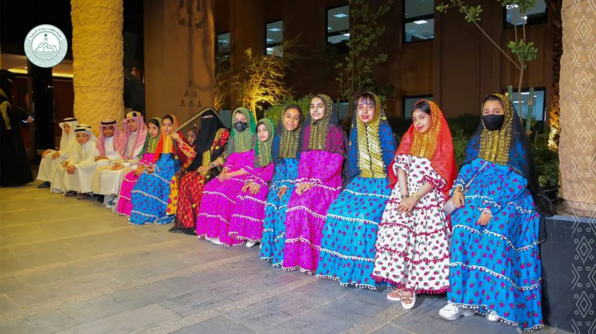 احتفالات عيد الفطر في الدرعية - الصورة من حساب هيئة تطوير بوابة الدرعية على تويتر