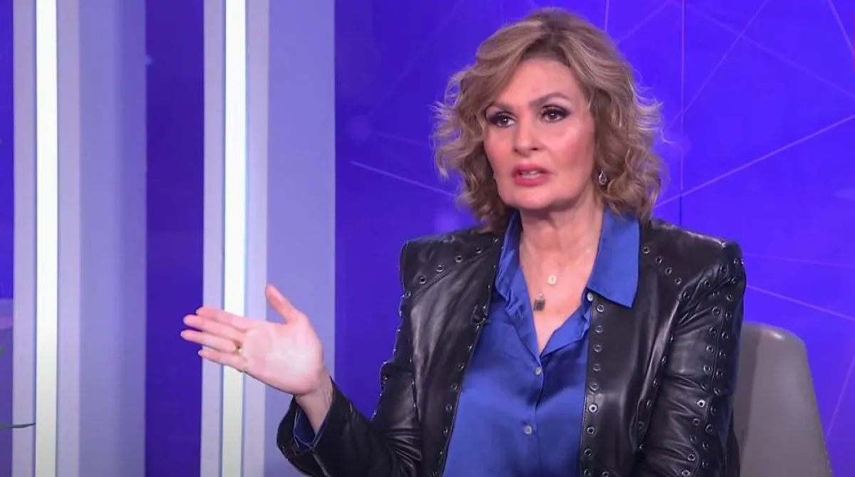 يسرا خلال لقائها في برنامج " كلمة أخيرة" - لقطة شاشة من قناة ON