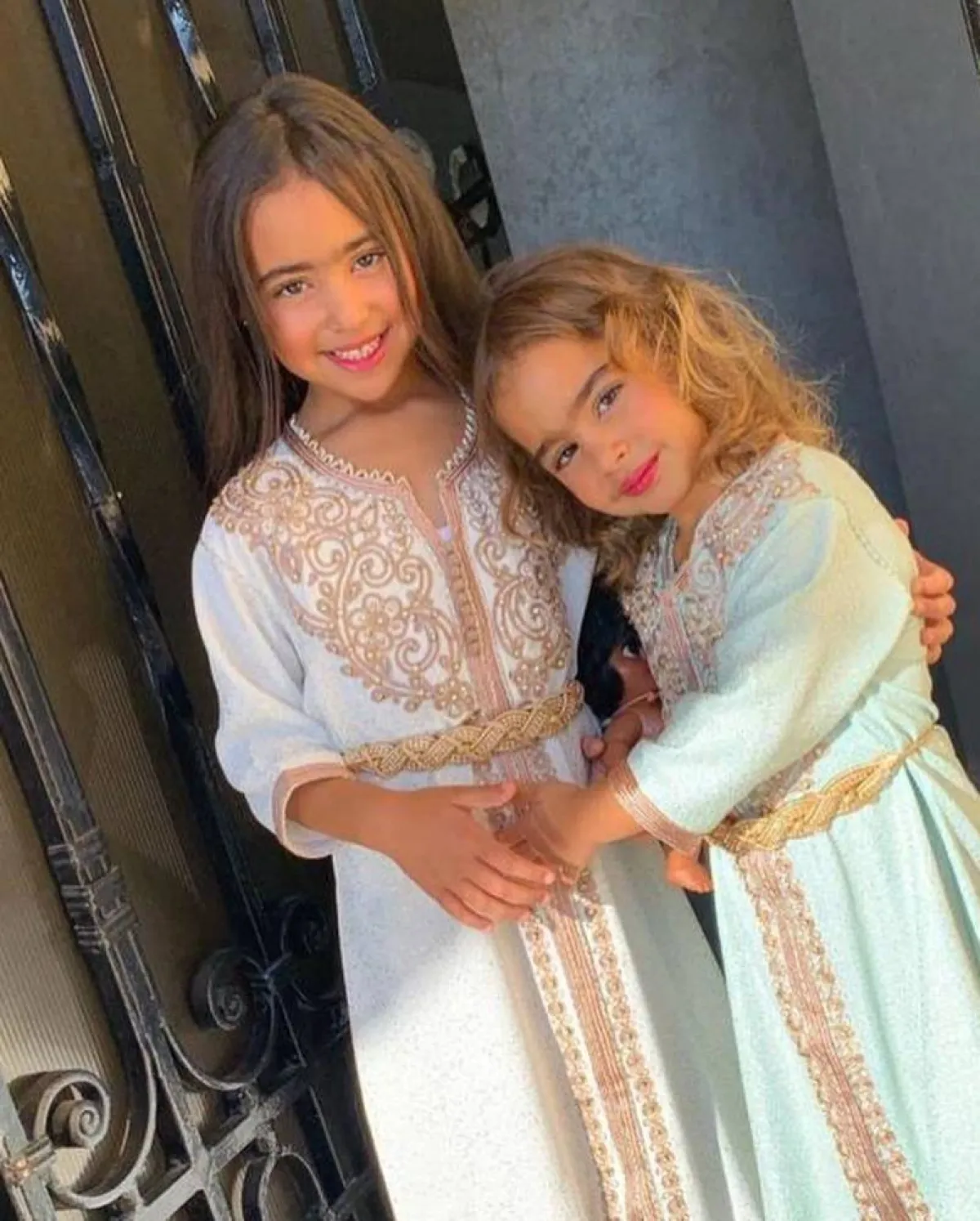 أول ظهور رسمي لتاليه وأمايا تامر حسني بسمة بوسيل - الصور من حساب بسمة بوسيل على انستغرام