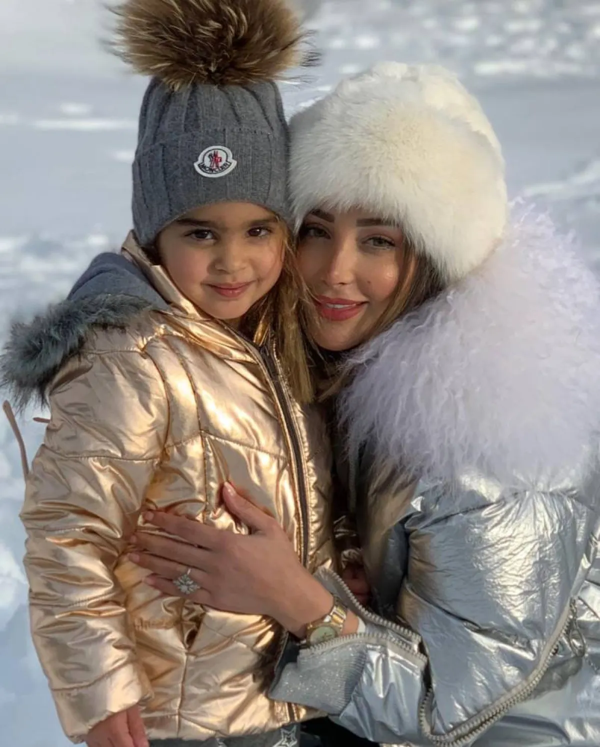 تاليه تامر حسني مع والدتها بسمة بوسيل- الصورة من حساب بسمة بوسيل على انستغرام