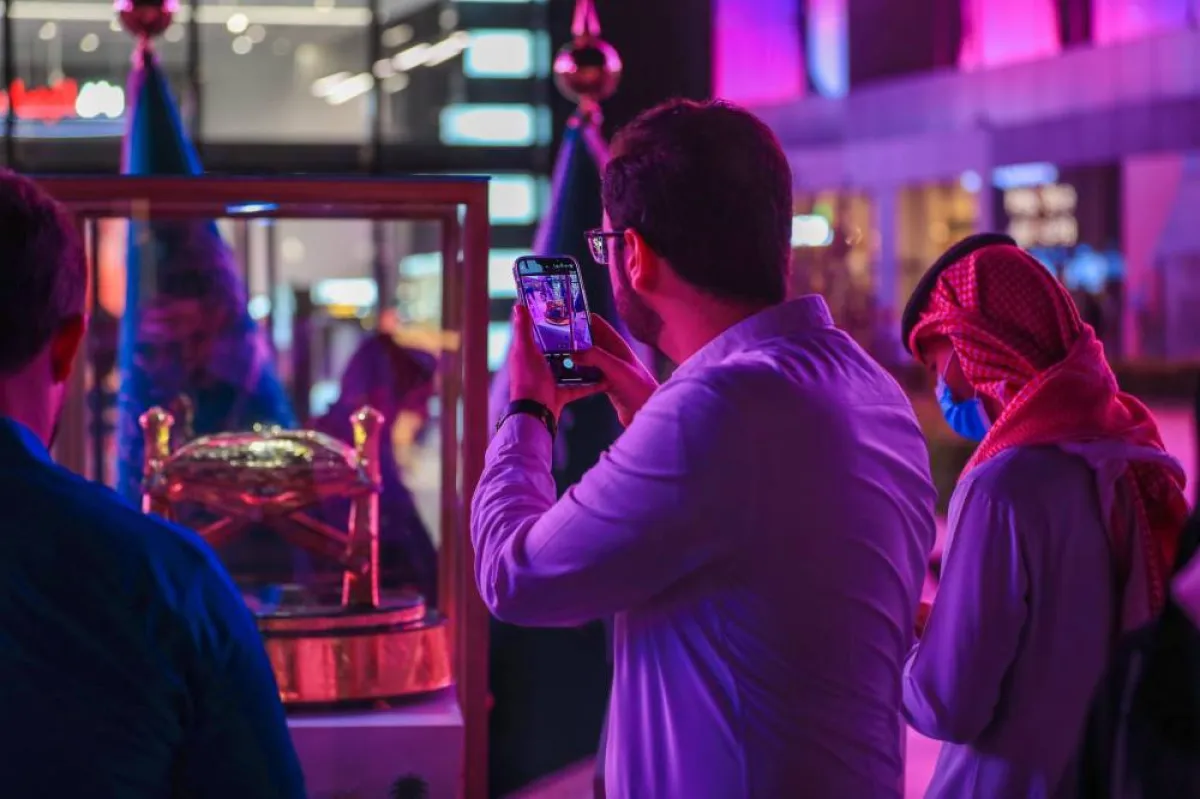 احتفالات نادي الإبل بعيد الفطر في بوليفارد رياض سيتي - الصورة من حساب نادي الإبل