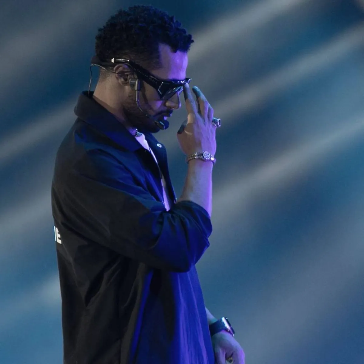 بروفة حفل محمد رمضان في "جدة" - صورة من صفحة محمد رمضان على موقع " انستغرام"