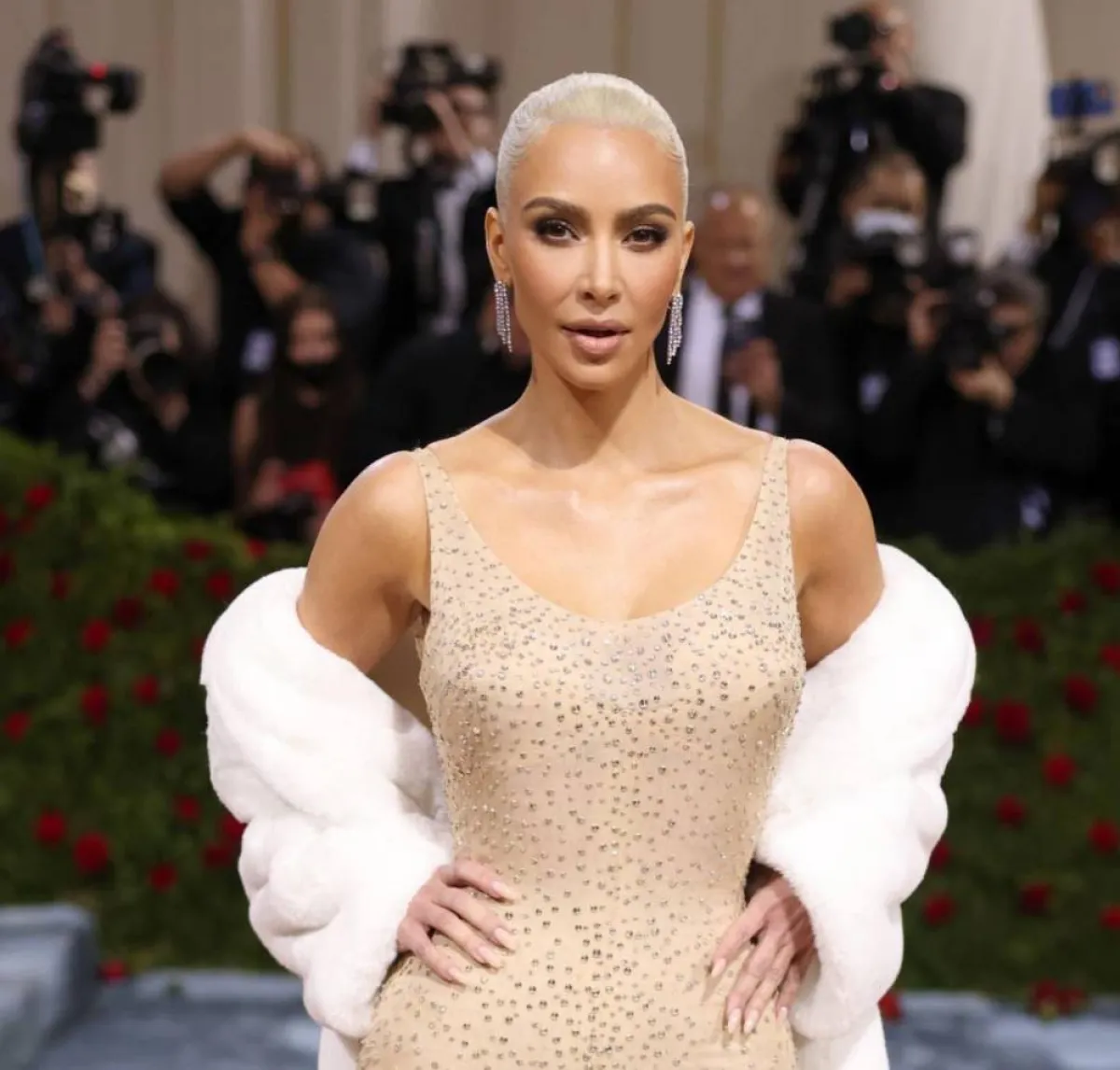 إطلالة كيم كاردشيان في  Met Gala 2022