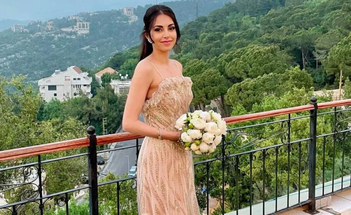 فاليري أبو شقرا من حفل زفاف شقيقتها - الصورة من حسابها على انستغرام