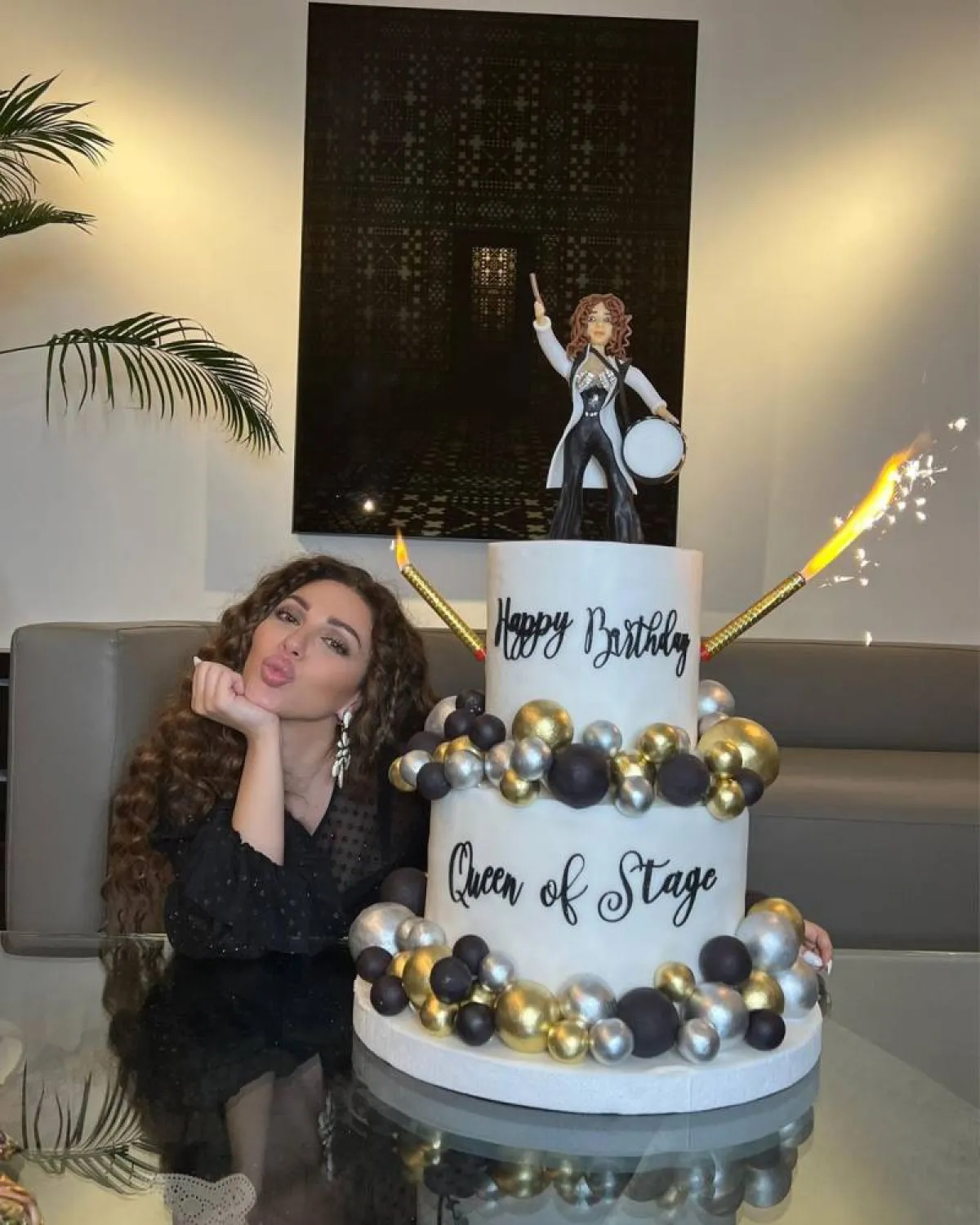 ميريام فارس تحتفل بيوم ميلادها - الصورة من حسابها الرسمي على انستغرام