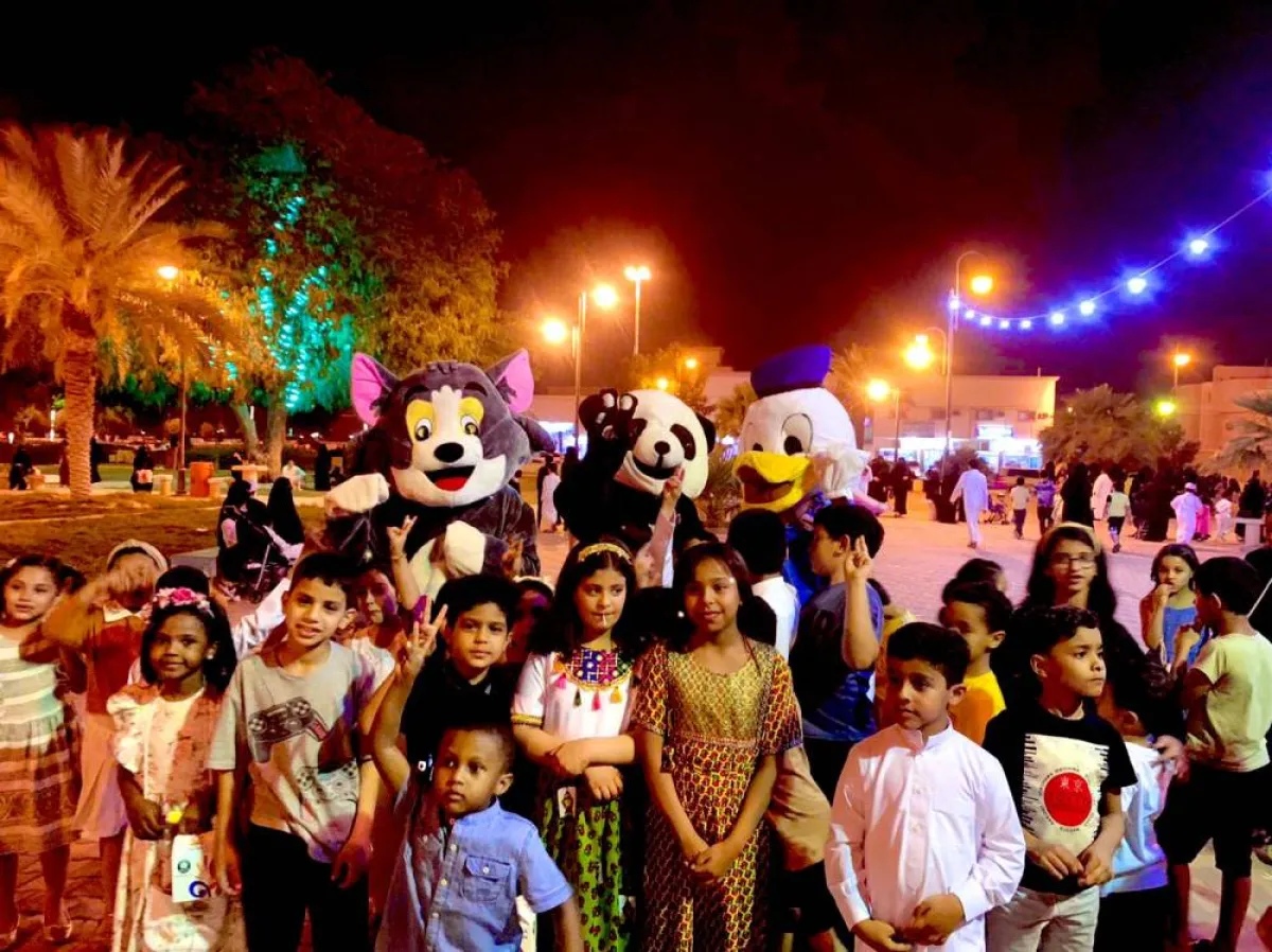 احتفالات العيد في محافظة الحريق 