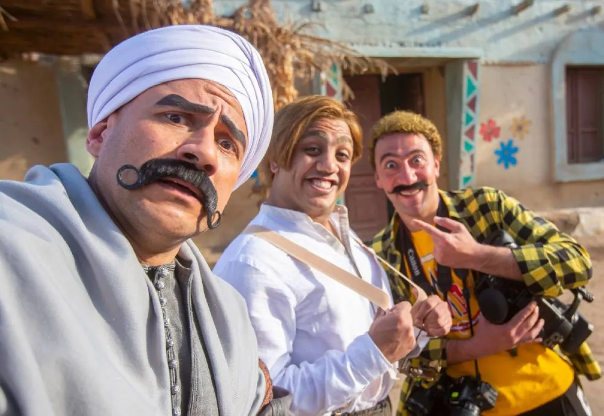 كواليس الكبير أوي 6- صورة من صفحة الفنان أحمد مكي على موقع "فيسبوك"