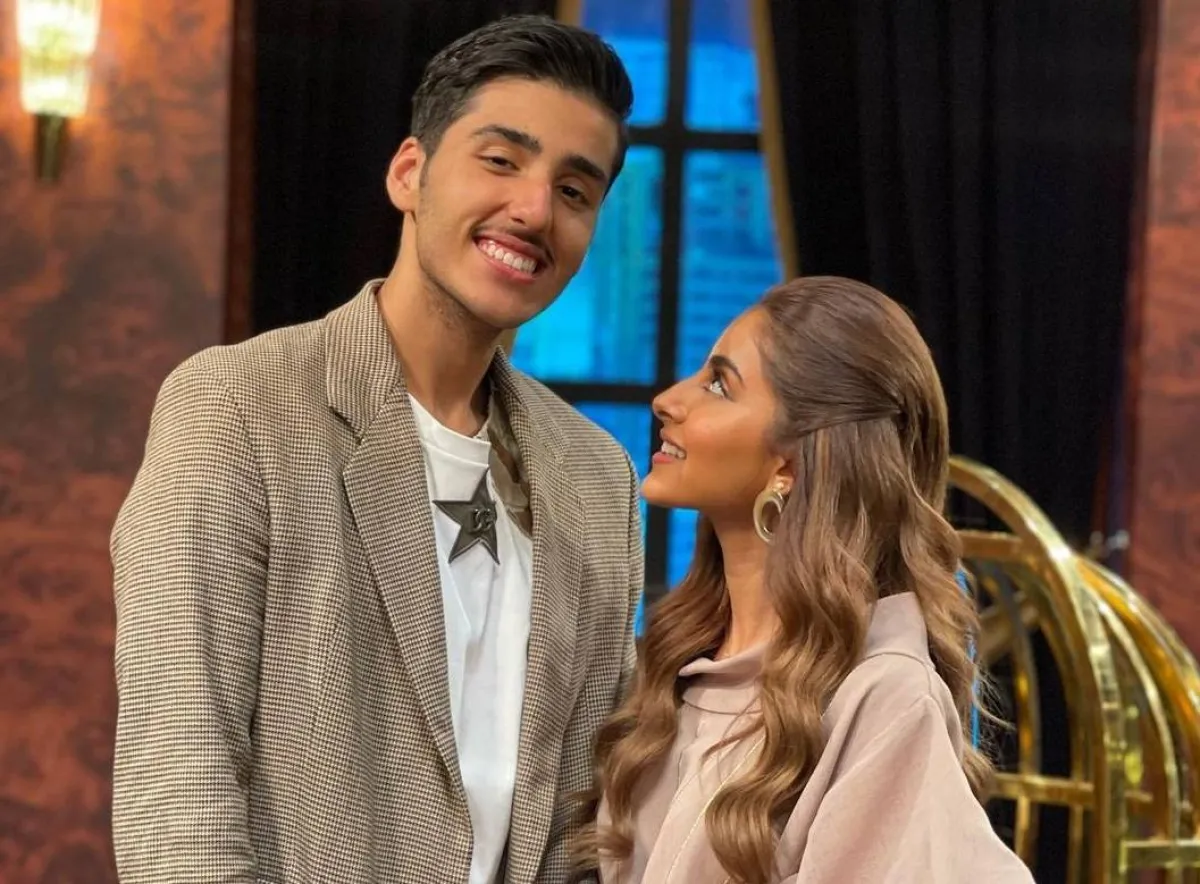 طلال باسم وجود عزيز - صورة من صفحة طلال باسم على موقع " انستغرام"