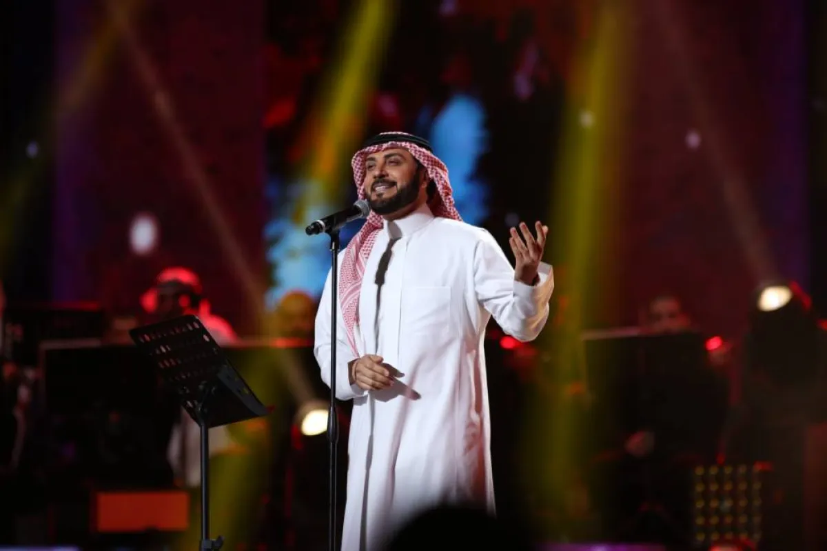 ماجد المهندس - صورة من الحفل من حساب روتانا على تويتر