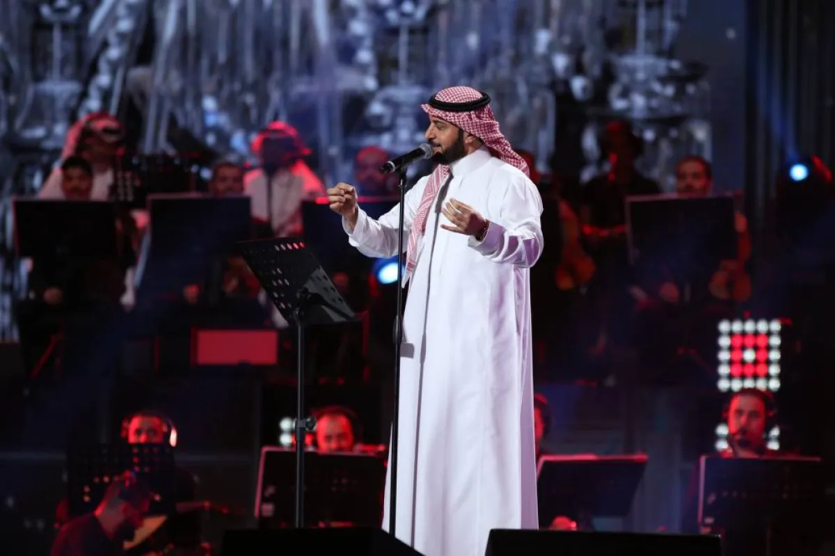 ماجد المهندس - صورة من الحفل من حساب روتانا على تويتر