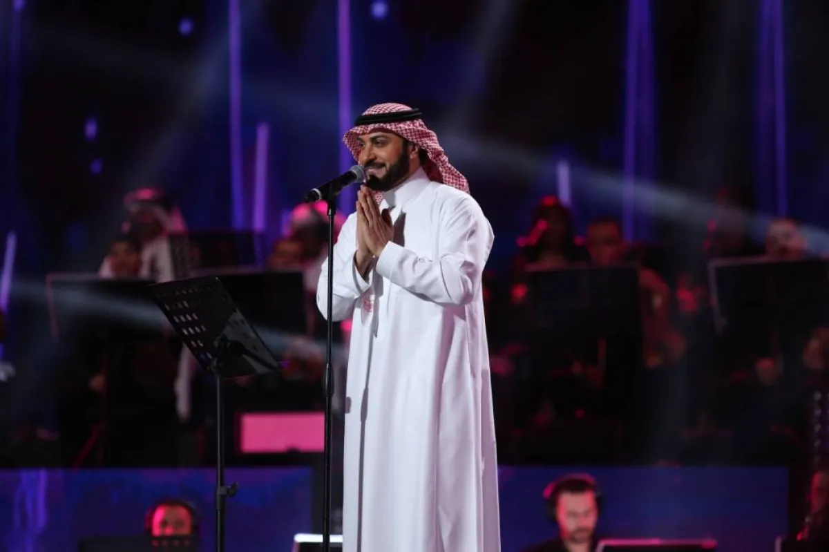 ماجد المهندس - صورة من الحفل من حساب روتانا على تويتر