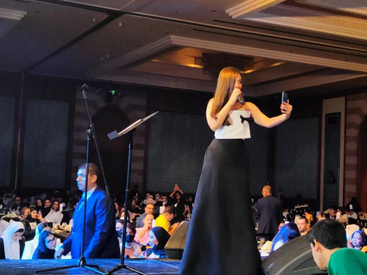 بلقيس فتحي - الصورة من المكتب الإعلامي للفنانة من حفل القاهرة