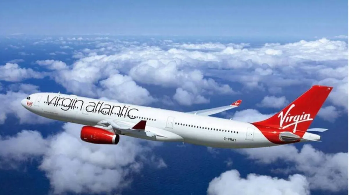 طائرة لفيرجين أتلانتيك