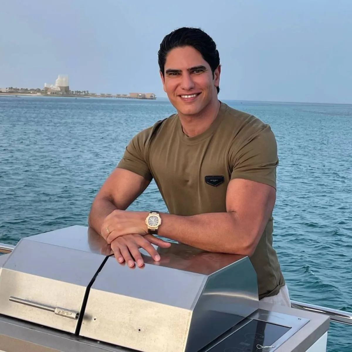 رجل الأعمال أحمد أبو هشيمة - صورة من حسابه على إنستجرام