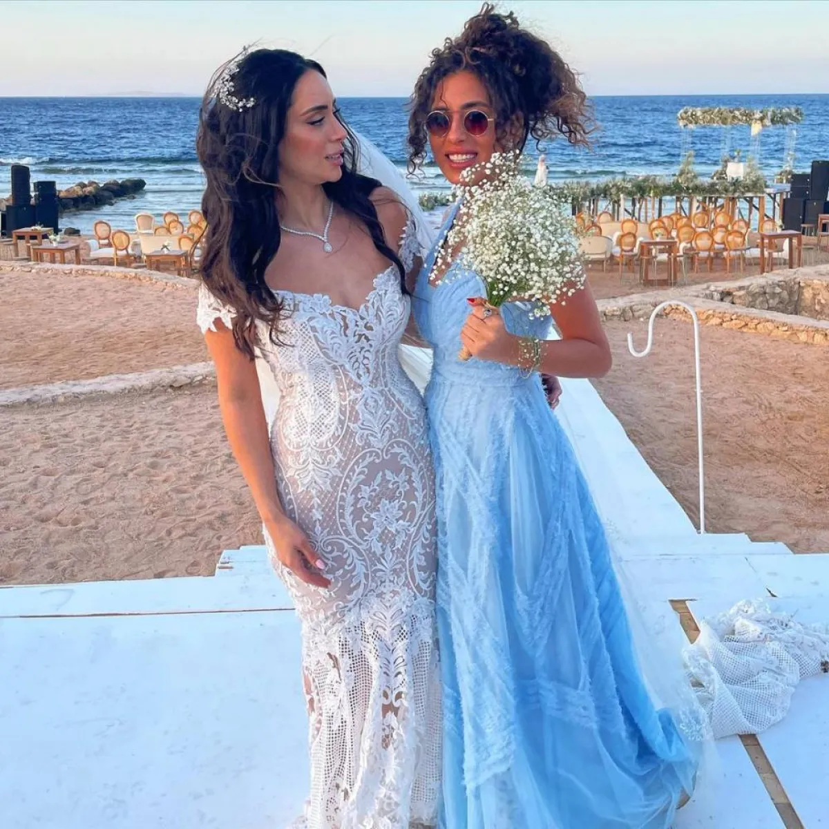 بسنت شوقي ومنة القيعي - صورة من حساب منة على إنستجرام