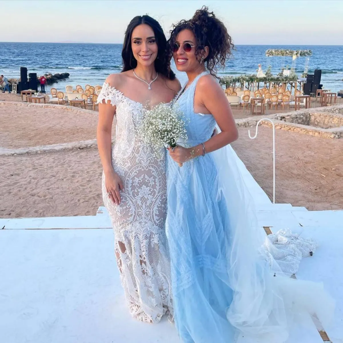 بسنت شوقي ومنة القيعي - الصورة من حساب منة على إنستجرام