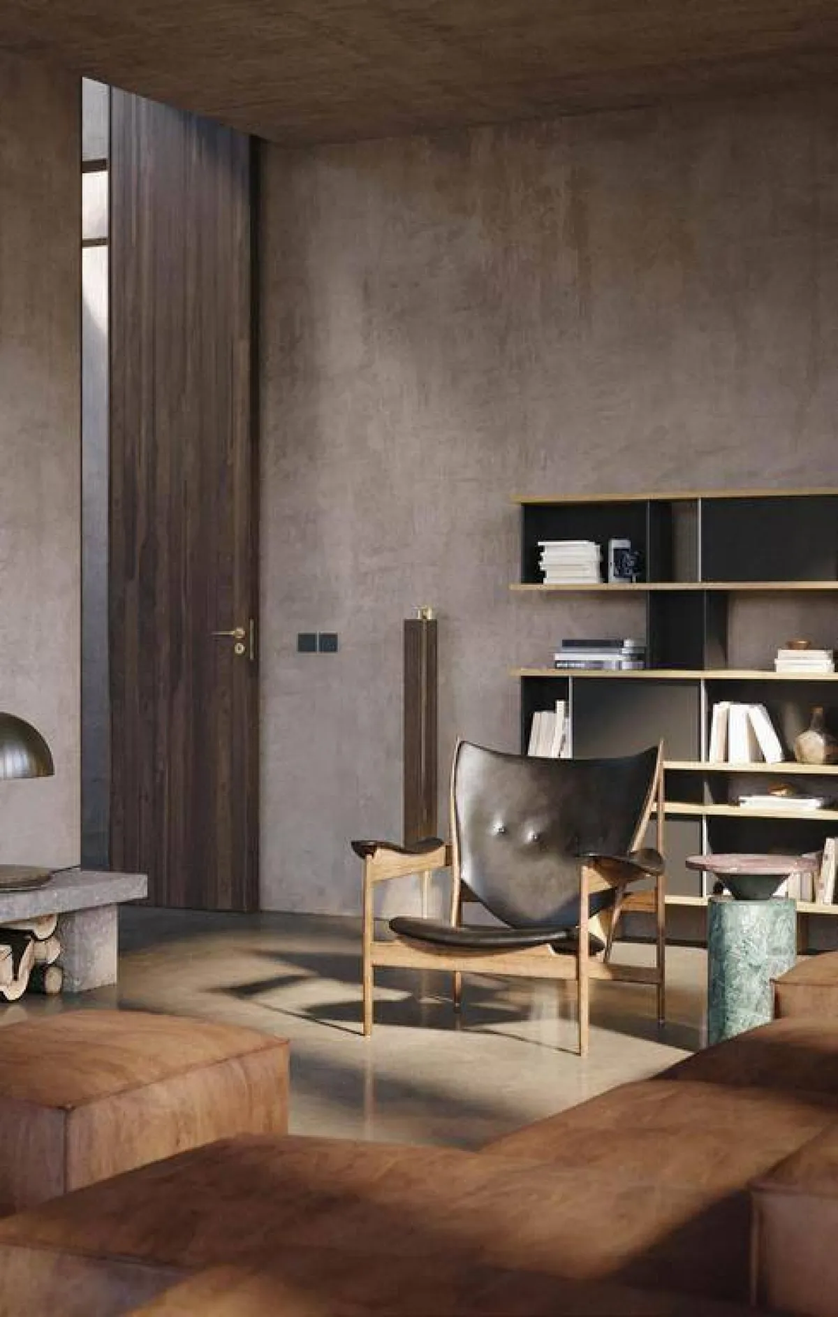 العمارة الداخليّة لفيلّا شمس