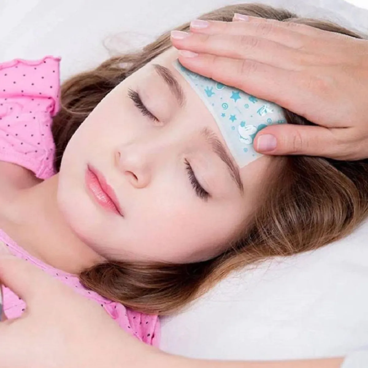 صورة لطفلة مريضة