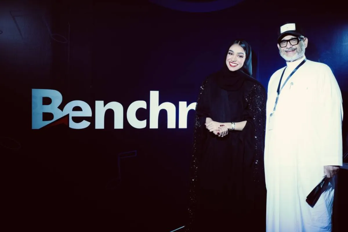 زكي حسنين وزينة عماد - الصورة من المركز الإعلامي لبنش مارك