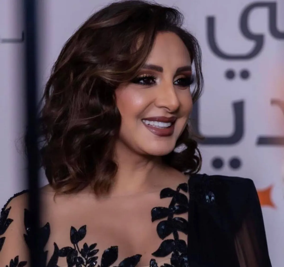 أنغام من حفل القصيم- الصورة من حسابها على فيسبوك