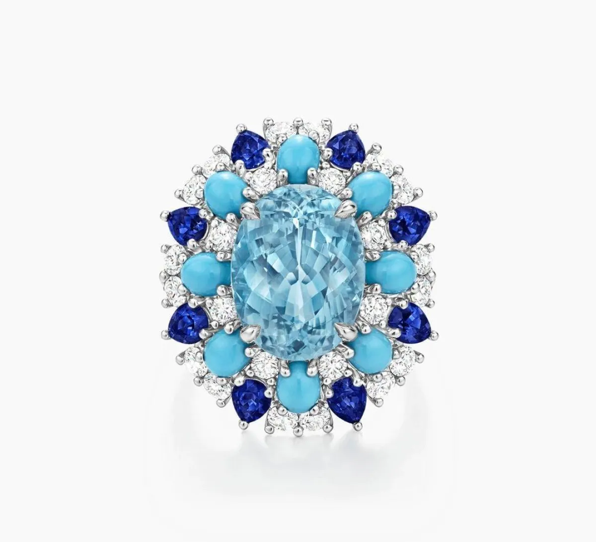 خاتم Winston Candy Paraiba من هاري وينستون Harry Winston 