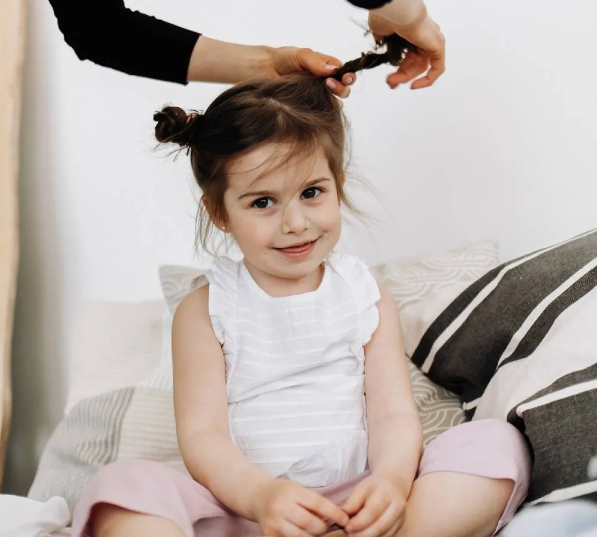 تسريحة لطفلة