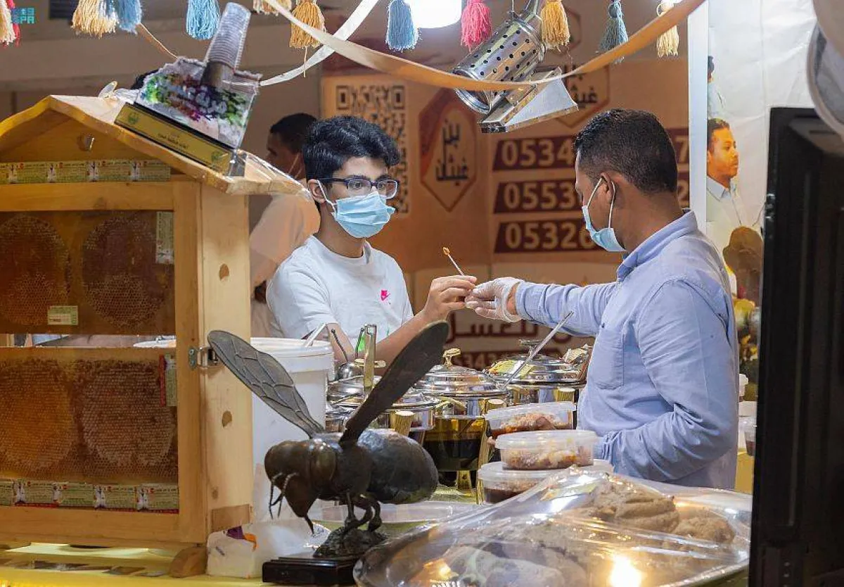 مهرجان العسل الدولي في نسخة سابقة - الصورة من واس