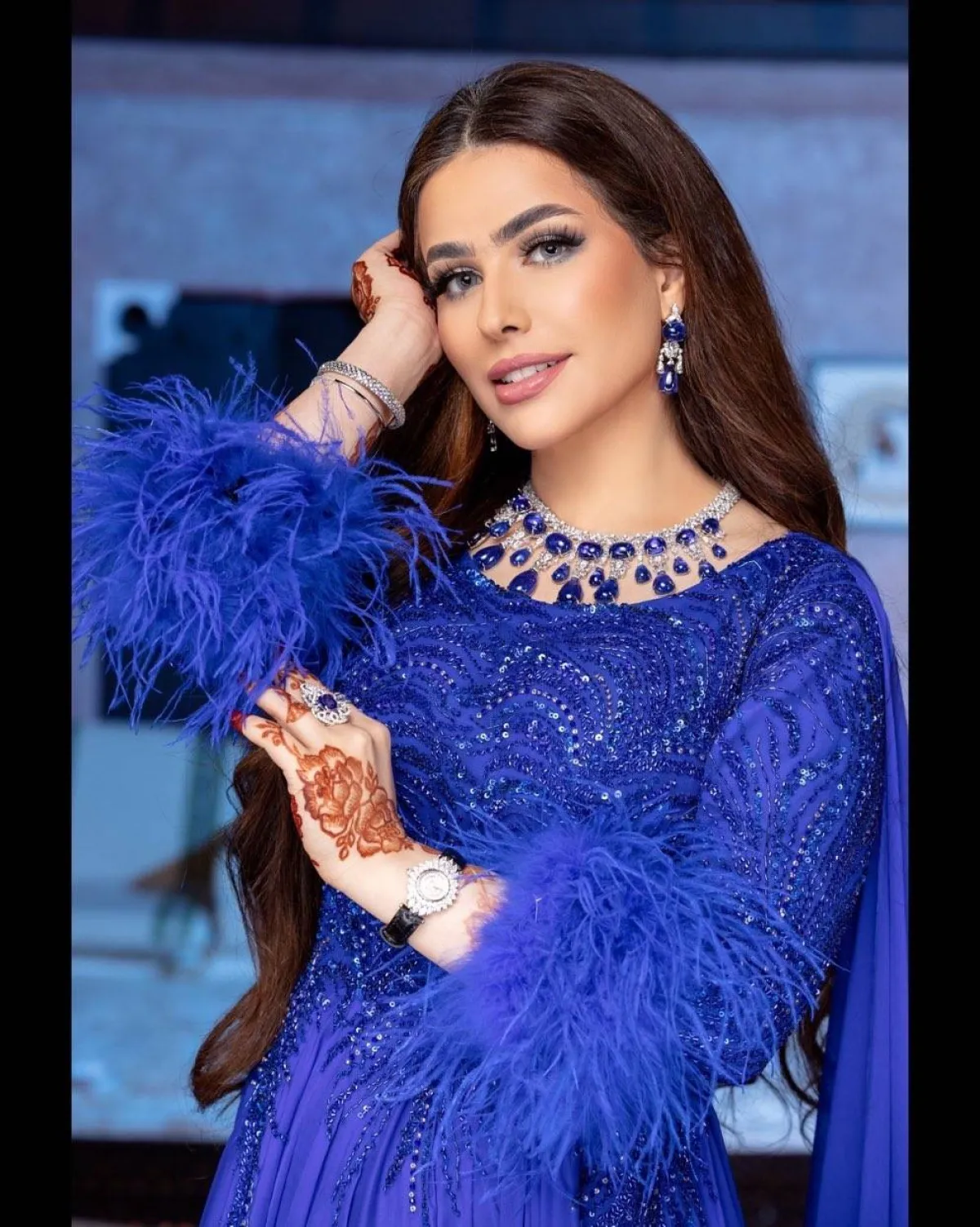 مكياج عيون حصة لافلاسي