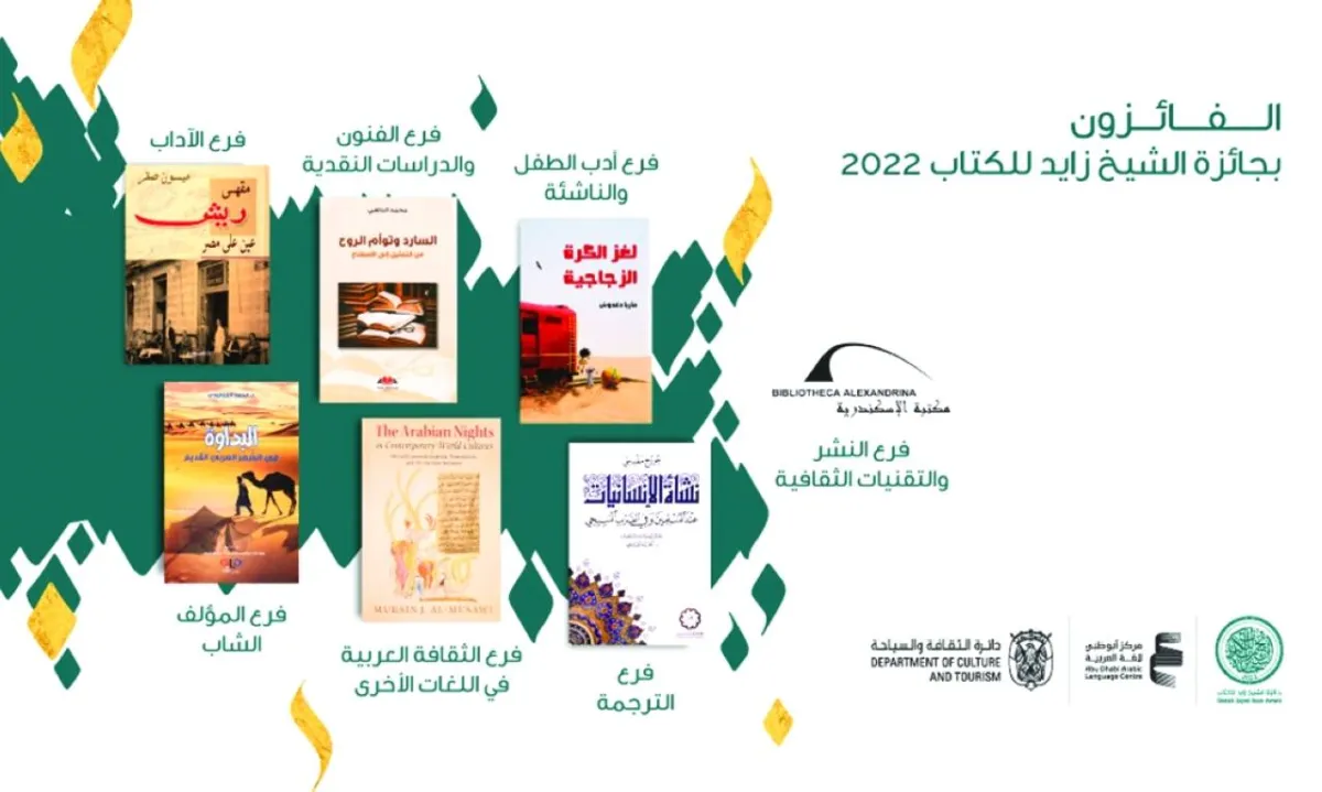 جائزة الشيخ زايد للكتاب. الصورة من تويتر Zayed Book Award