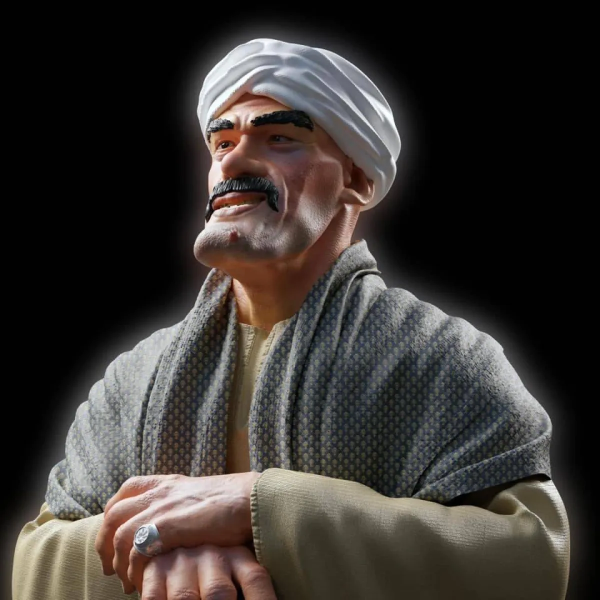 الفنان حسين حجاج - صورة من حسابه على فيس بوك