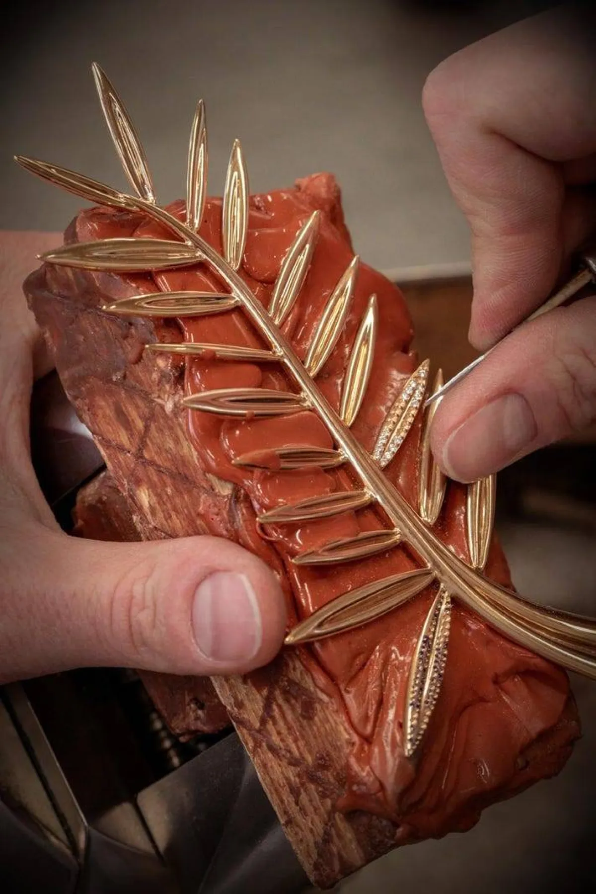 إضافة الألماس للسعفة الذهبية- الصورة من موقع Forbes