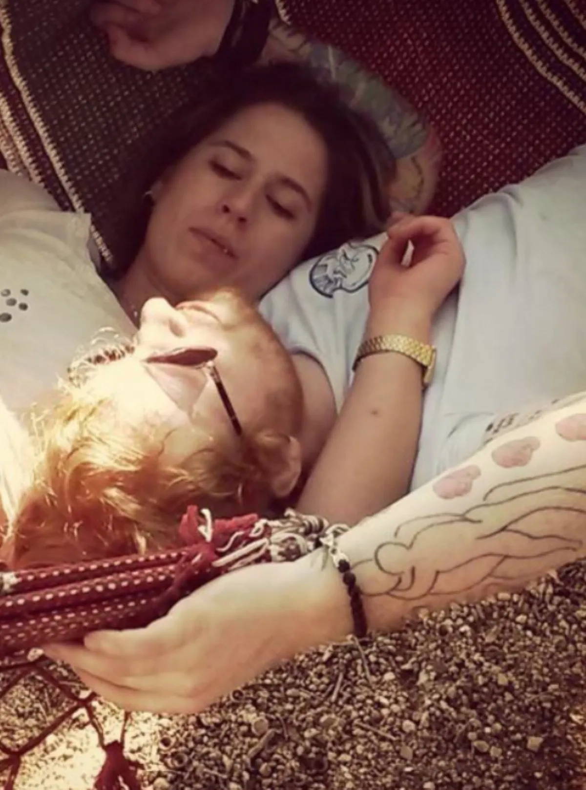 الصورة التي نشرها إيد شيران على انستغرام احتفالاً بذكرى ميلاد زوجته