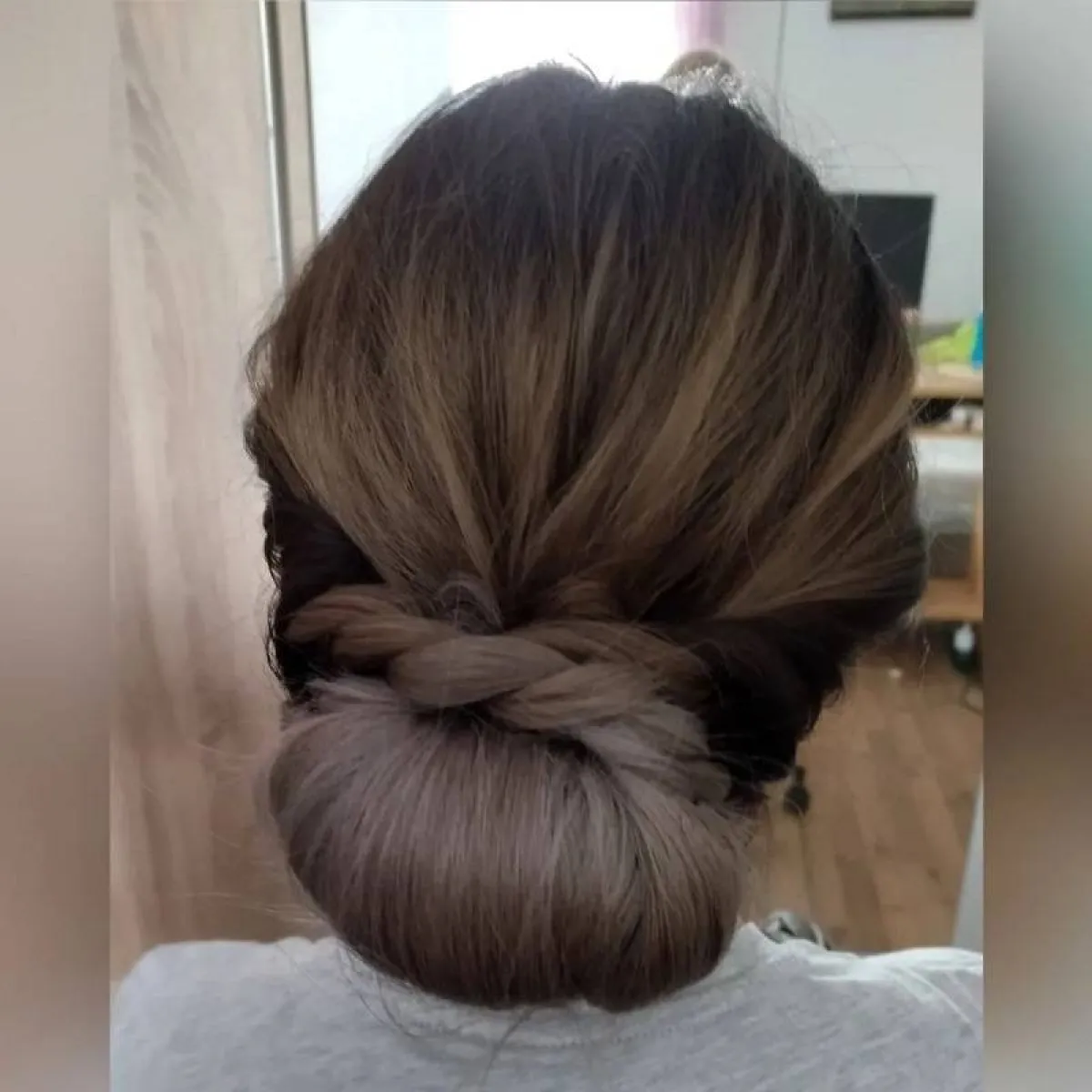 صبغات شعر بني أومبري غامق لعروس 2022