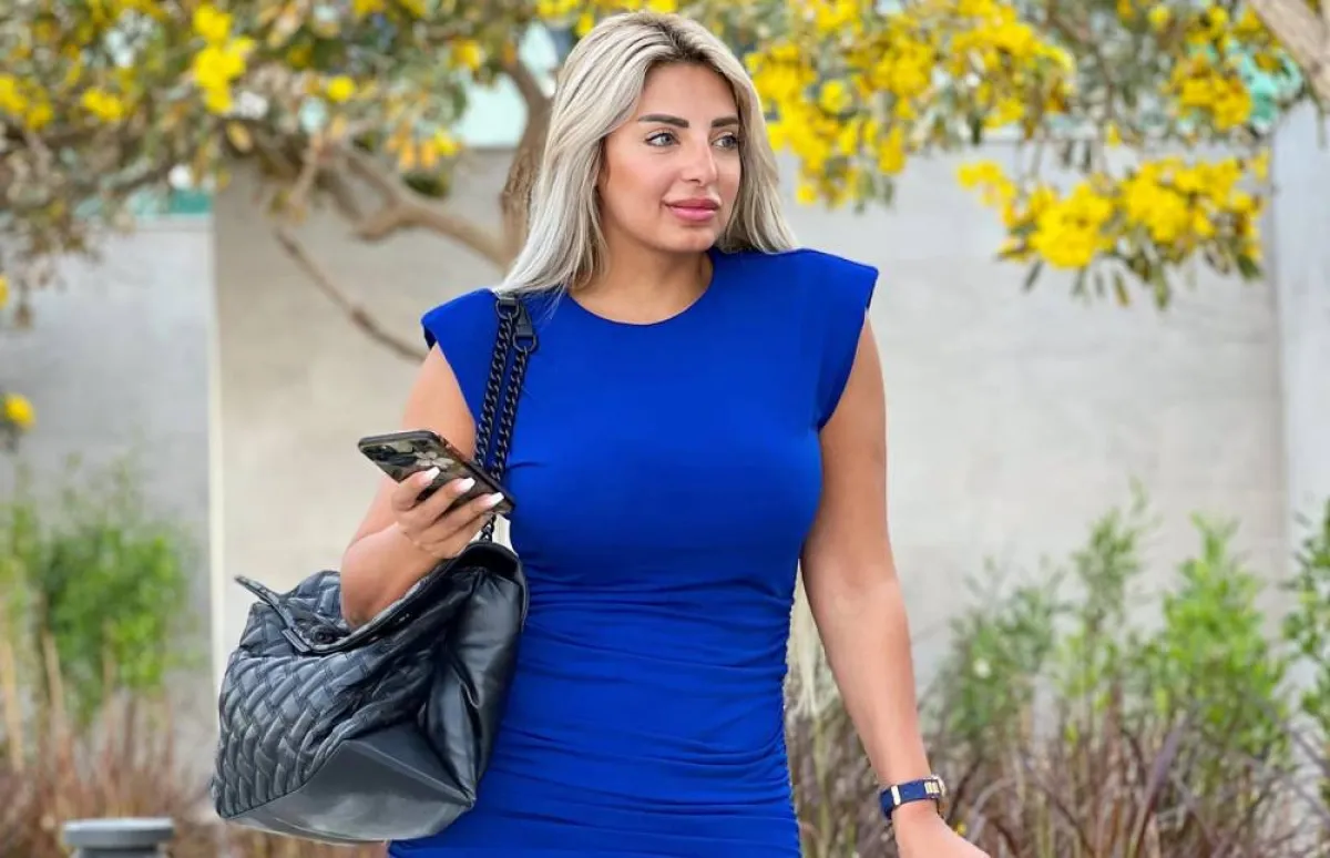 مي حلمي- الصورة من حسابها على فيسبوك