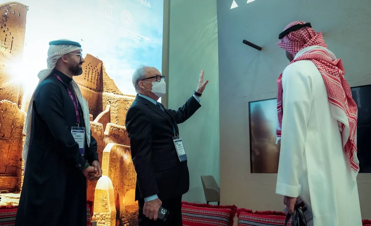 من مشاركة هيئة تطوير بوابة الدرعية بـ"سوق السفر العربي 2022 