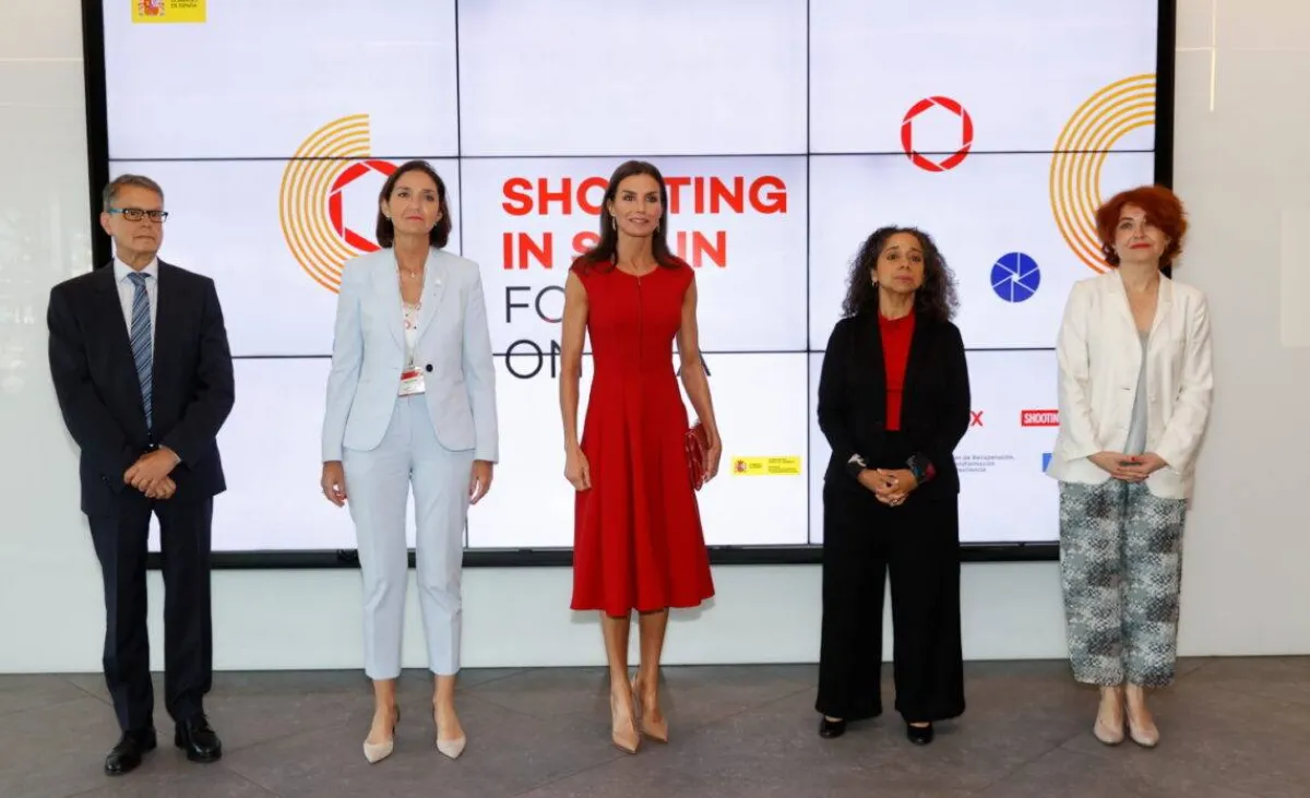 الملكة ليتيزيا تروج لجذب تصوير الأفلام في إسبانيا- الصورة من موقع Royal Central