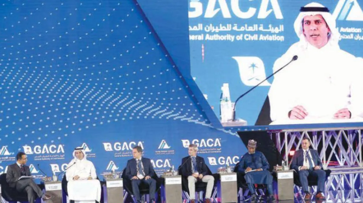 من جلسات مؤتمر مستقبل الطيران - الصورة من الشرق الأوسط