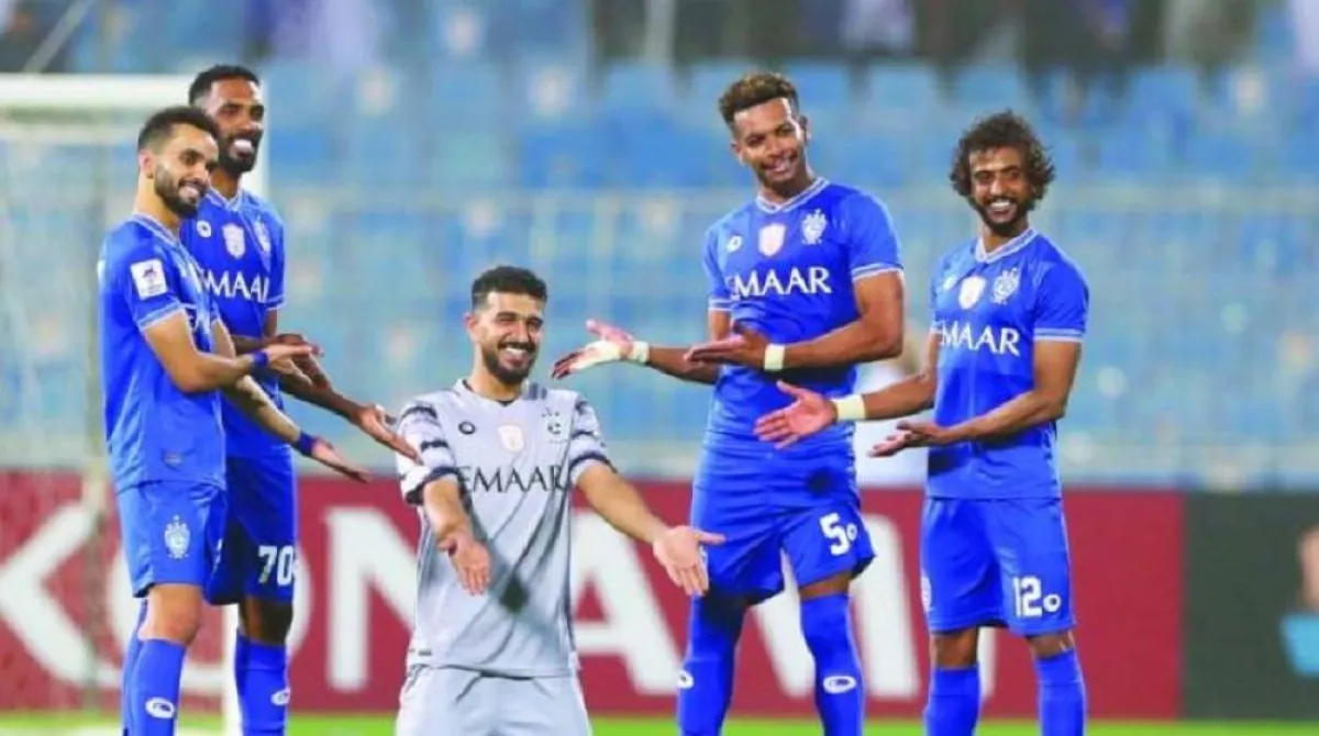 صورة لاعبي الهلال السعودي