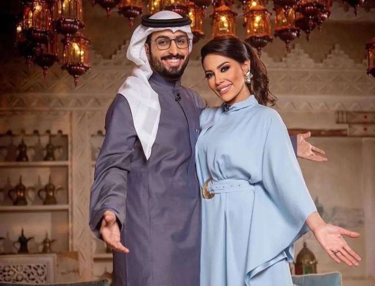 إلهام علي و خالد صقر - الصورة من حساب الهام على انستغرام