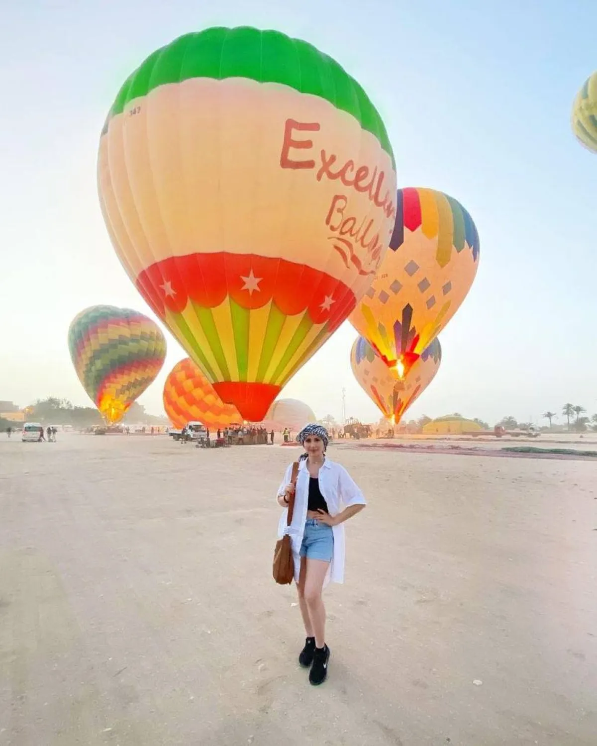 نسرين طافش - صورة من حسابها على تويتر من الأقصر