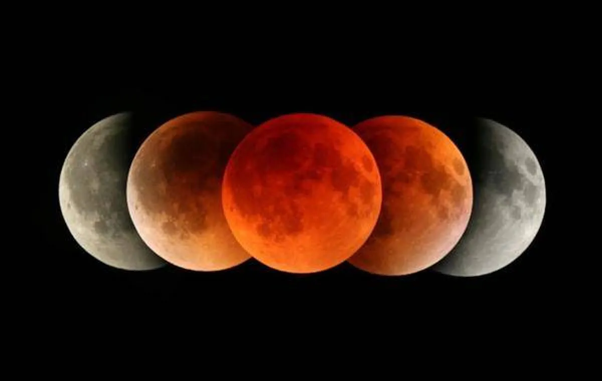 خسوف كلي للقمر